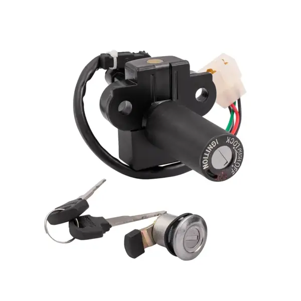 Ignition Lock Kit For Hero Splendor (set Of 2) Kit Consisting Of Ignition Cum Steering Lock & Petrol Tank Lock - Image 2