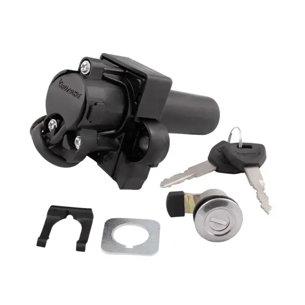 Ignition Lock Kit For Hero Splendor Pro (set Of 2) Consisting Of Ignition Cum Steering Lock & Petrol Tank Lock - Image 2