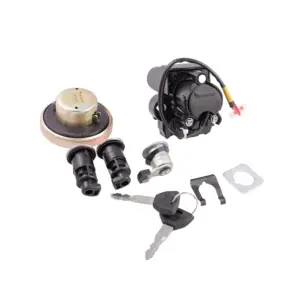 Ignition Lock Kit For Hero Splendor Pro (set Of 5) Consisting Of Ignition Cum Steering Lock, Petrol Tank Cap, Petrol Tank Lock & Tool Box Lock (2 Pcs.)