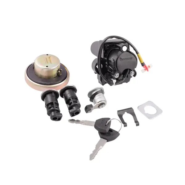Ignition Lock Kit For Hero Splendor Pro (set Of 5) Consisting Of Ignition Cum Steering Lock, Petrol Tank Cap, Petrol Tank Lock & Tool Box Lock (2 Pcs.)