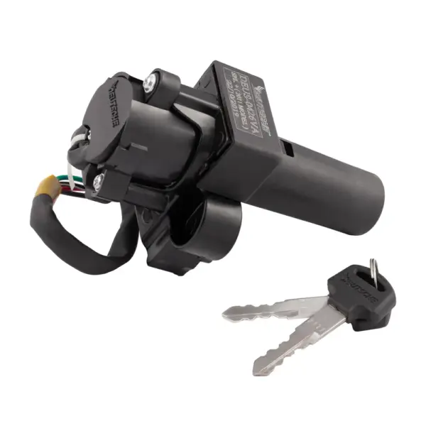 Ignition Cum Steering Lock For Hero Splendor + (2011 Model) (4 Wires) - Image 2