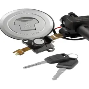 Ignition Lock Kit For Hero Glamour 125 (set Of 4) Consisting Of Ignition Cum Steering Lock, Petrol Tank Lock, Tool Box Lock & Seat Lock (2 Wire)