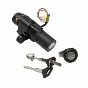 Ignition Lock Kit For Bajaj Discover 135 Dts-i (set Of 3) Consisting Of Ignition Cum Steering Lock, Petrol Tank Lid Lock & Tool Box Lock – Copy