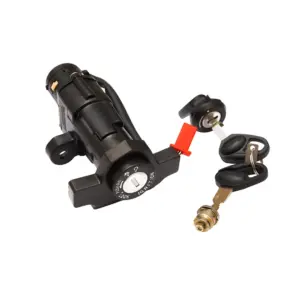 Ignition Lock Kit For Bajaj Platina 125 Es (set Of 3) Consisting Of Ignition Cum Steering Lock, Petrol Tank Lid Lock & Tool Box Lock – Copy