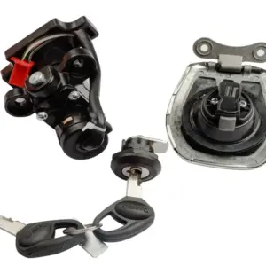 Ignition Lock Kit For Bajaj Platina Bs-iii (set Of 3) Consisting Of Ignition Cum Steering Lock, Petrol Tank Lock & Tool Box Lock