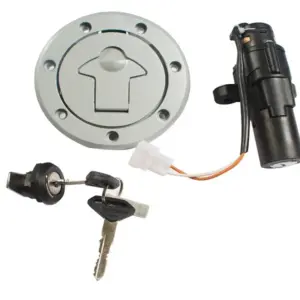 Ignition Lock Kit For Bajaj Pulsar 150 (set Of 4) Consisting Of Ignition Cum Steering Lock, Petrol Tank Lock & Tool Box Lock (2 Pcs.)