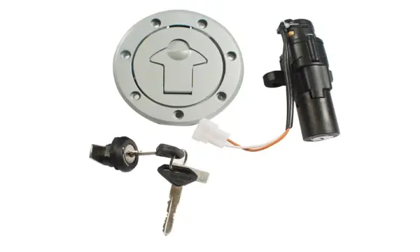 Ignition Lock Kit For Bajaj Pulsar 150 (set Of 4) Consisting Of Ignition Cum Steering Lock, Petrol Tank Lock & Tool Box Lock (2 Pcs.)