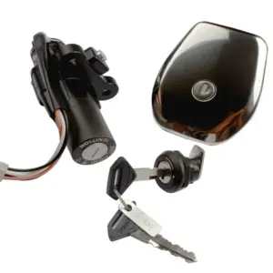 Ignition Lock Kit For Bajaj Discover 135 (set Of 3) Consisting Of Ignition Cum Steering Lock, Petrol Tank Lock & Tool Box Lock