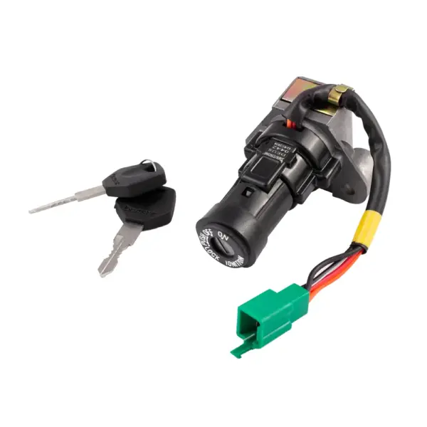 Ignition Cum Steering Lock For Tvs Victor (4 Wires) (victor Type) - Image 2