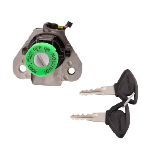 Ignition Cum Steering Lock For Tvs Apache 180 Rtr (abs/disc Brake) (2016 Model Onwards) (2 Wires)