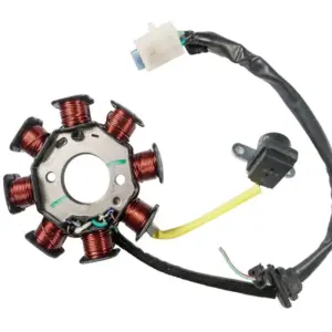 Stator / Coil Plate Assembly For Hero Splendor Ismart Es (left Crank Case) (2013 Model)