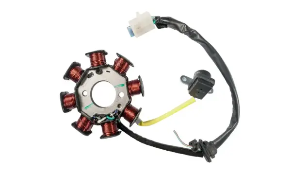 Stator / Coil Plate Assembly For Hero Splendor Ismart Es (left Crank Case) (2013 Model)