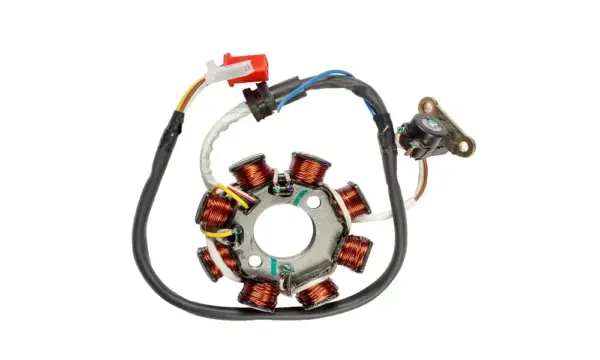 Stator / Coil Plate Assembly For Tvs Apache 180