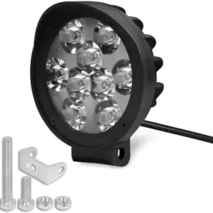 Fog Lamp Round 9 Led/cap Type For Bikes & Scooters