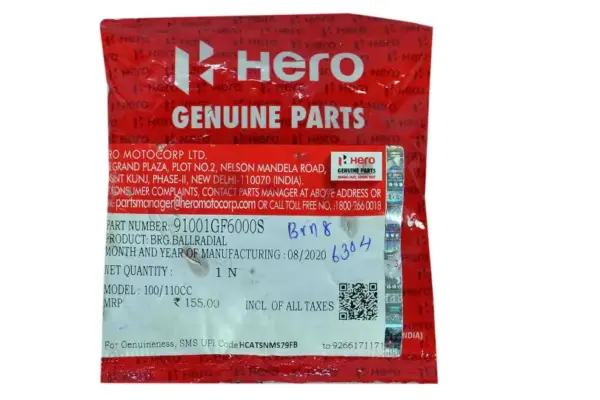 Hero Bearing 6304 - Image 2
