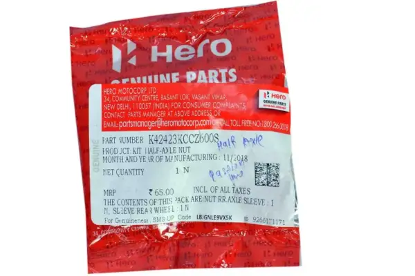 Hero Half Axle Passion Pro - Image 2