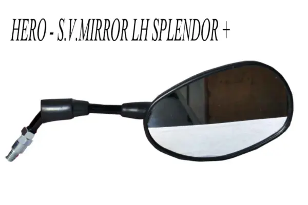 Hero Side View Mirror Left Hand Splendor