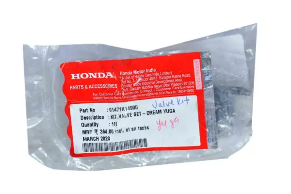 Honda Valve Kit Yuga - Image 2