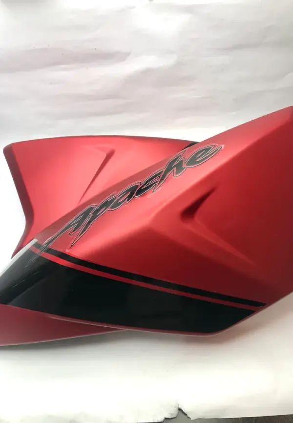 Tank Panel / Tpfc For Tvs Apache Rtr 160 Refresh Model Matt Red Colour Set Of 2 Side