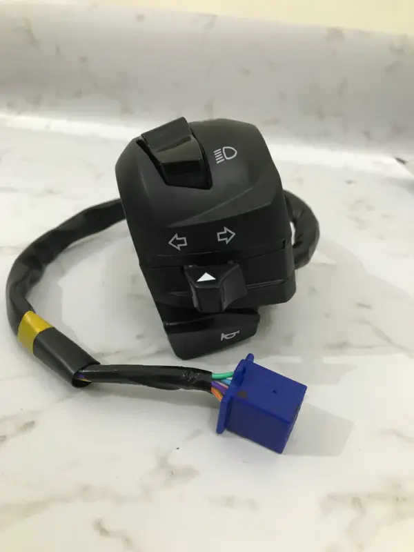Handle Bar Switch Left For Apache Rtr 160/180 Refresh Minda Genuine Product Part Number-sw-0581-m01 - Image 2