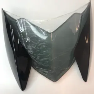 Visor For Bajaj Pulsar 135 Ls Black Colour With Wind Shield Sai 355 Genuine Product