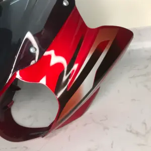 Headlight Visor For Bajaj Discover 135 Cc Digital Meter – Red Colour Sai
