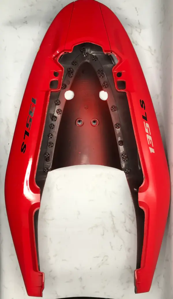 Rear Cowl / Seat Cowl / Tail Panel - For Bajaj Pulsar 135 Ls Red Colour