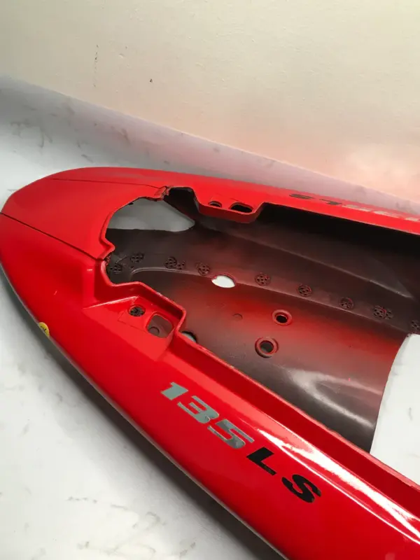 Rear Cowl / Seat Cowl / Tail Panel - For Bajaj Pulsar 135 Ls Red Colour - Image 5