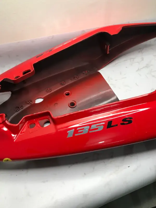 Rear Cowl / Seat Cowl / Tail Panel - For Bajaj Pulsar 135 Ls Red Colour - Image 2