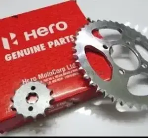 Kit Chain Sprocket For Hero Splendor Ismart+ , Splendor Ismart, Spl. Ismart+ Ibs, Passion X Pro(2016,2018,2019)