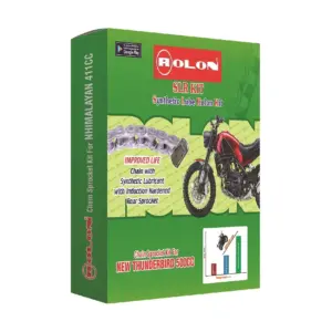 Chain And Sprocket Kit For Bullet Classic 350cc - Kit Bs 244