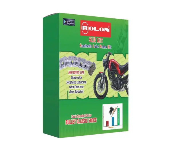 Chain And Sprocket Kit For Bullet Classic 500cc - Kit Bs 245