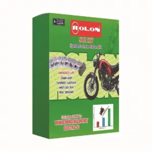 Chain And Sprocket Kit For Bullet Electra/machismo - Kit Bs 247