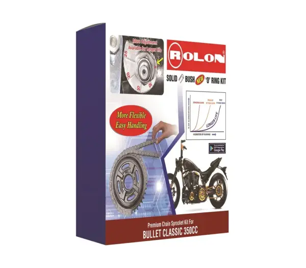 Chain And Sprocket Kit For 350cc Classic - Kit Bsorcl09 350cc