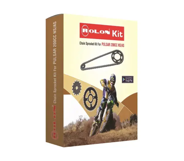 Chain And Sprocket Kit For Pulsar 200 Ns (new) - Kit Hpor 216