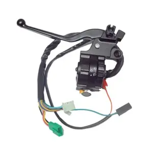 Handle Bar Switch Assembly Lh    Clutch Side Xl 100cc Combi Bs-4 (es) With Lever