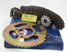 Chain Sprocket Kit -apache 150-13/4 M7321470 Tvs Apache Rtr 160 (oem),