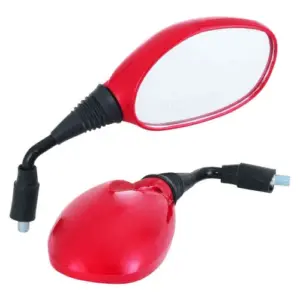 Rear View Mirror Fit For Hero Passion Pro Sport Red Lh (1 Pc)