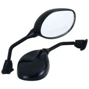 Rear View Mirror Fit For Hero Pleasure Black Rh (1 Pc)