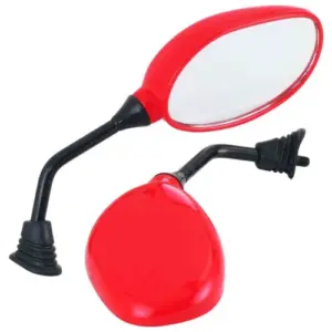 Rear View Mirror Fit For Hero Pleasure Red Rh (1 Pc)