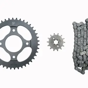 Chain Sprocket Kit -vic Gl Gx-13/4 N3320040 Tvs Victor Gx 100 (oem),