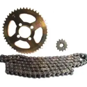 Chain Sprocket Kit-str/dlx/cit-spk-13 N8320100 Tvs Star City 100 (oem),