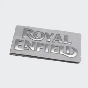 Tank Monogram Royal Enfield S.o.4 For Bullet350 [slvr]
