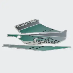 Stckr Set Samurai [grn Tank]