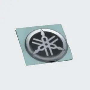 Stckr Tail Panel (logo) For Yamaha (29.5mm)
