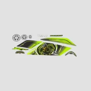Stckr Set R15 T3 [blk Tank-grn]
