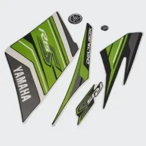 Stckr Set R15s [blk Tank-grn]