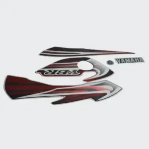 Stckr Set Ybr T2 [blk Tank-red]