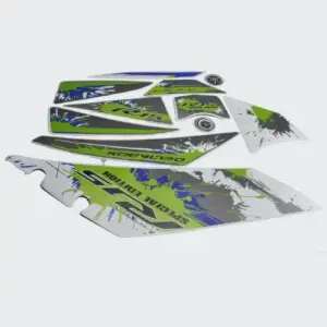 Stckr Set R15 V2 Spl Edition Grn