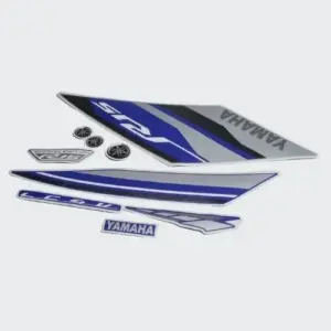 Stckr Set R15 V2 Spl Edition Blue